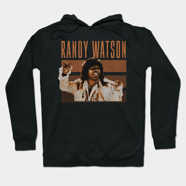 randy watson retro 80s Hoodie by kalush club